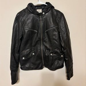Free People Leather Jacket
